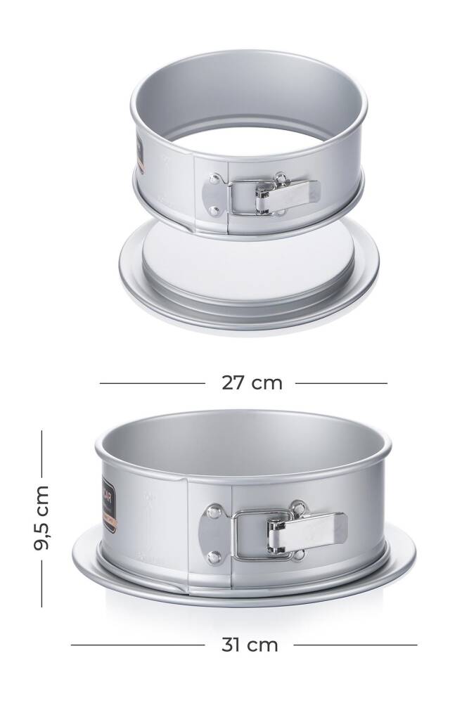 Mate Round Clamp Cake Mold - 31 Cm - 5