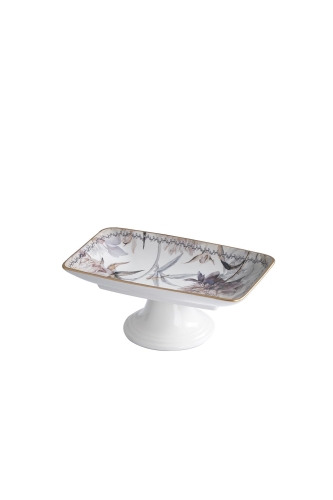 Nova Footed Presentation Plate - 28 Cm - 2