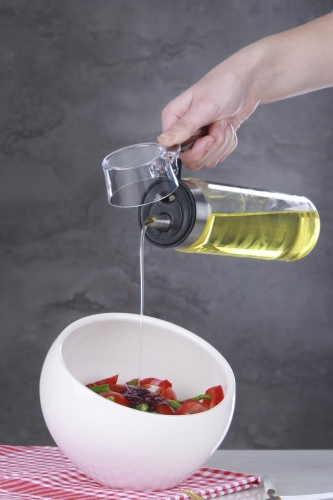 Olive Borosilicate Cover Glass Oil - Vinegar - 500 Ml - 1