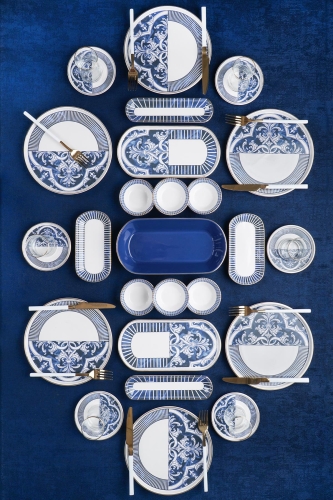 Ottoman 31 Pieces Of 6 People Breakfast Set - 1