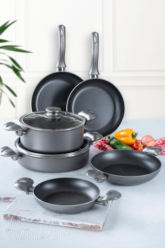 Platinium 8 Piece Cookware Set - 1