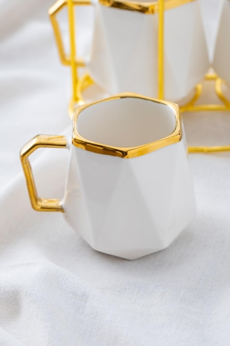 Porcelain Mug For 4 Persons With Mopsy Stand - 2