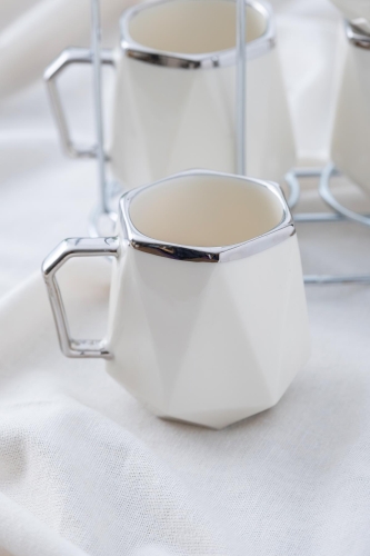 Porcelain Mug For 4 Persons With Mopsy Stand - 2