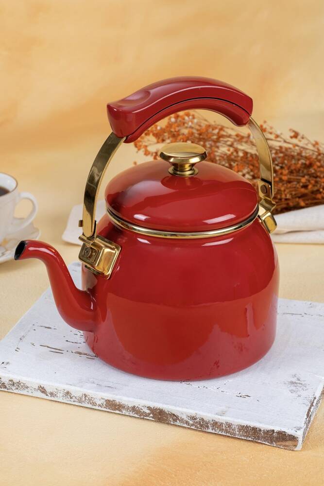 Qualita Fit Red Teapot - 2250 Ml - 1