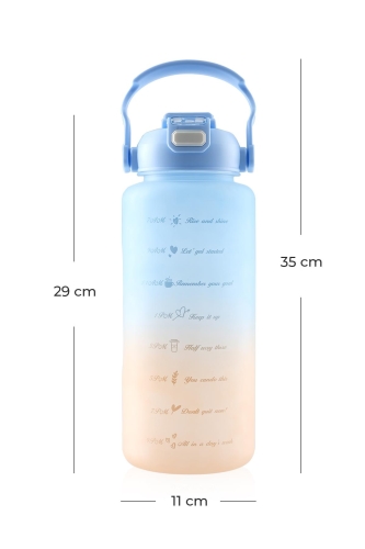 Rainbow Renkli Matara Suluk - 2000 ml - 9