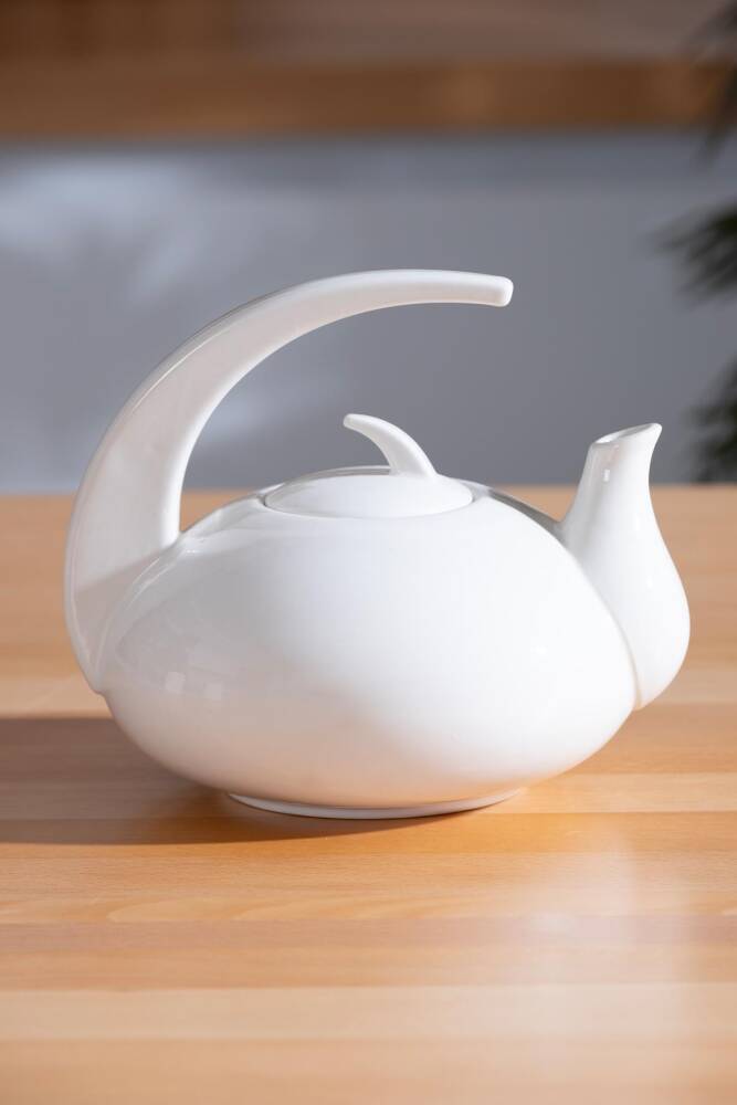 Safira Porcelain Teapot - 850 Ml - 1