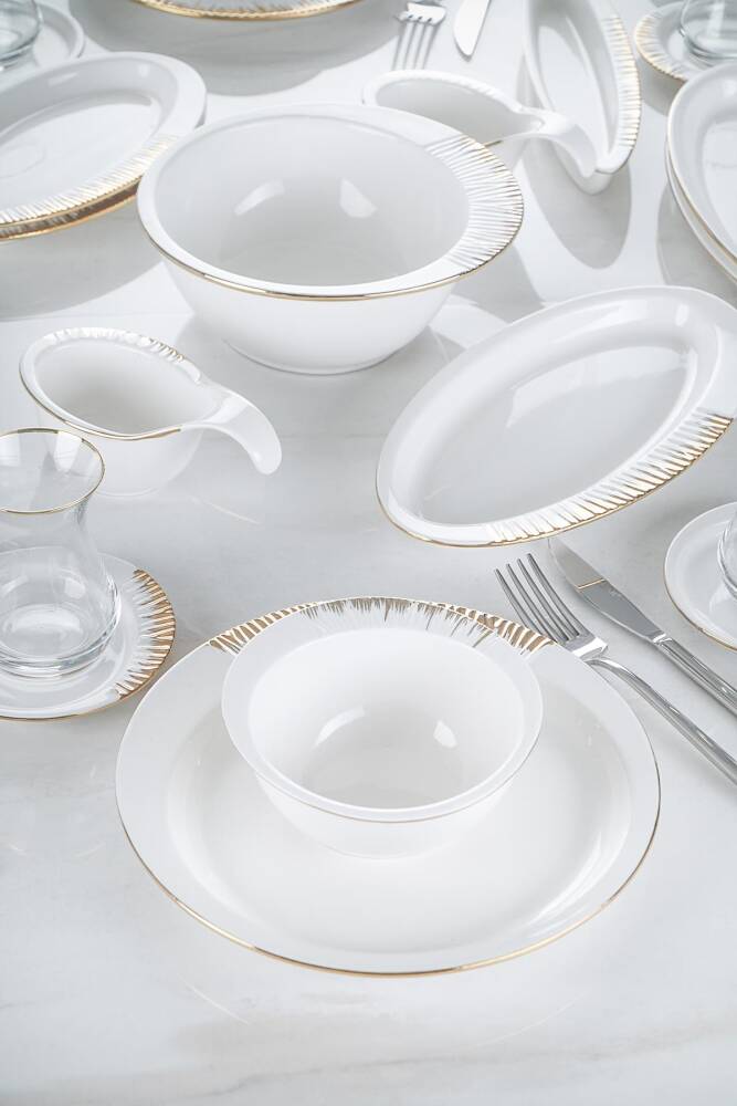 Sherry 37 Pieces 6 People Breakfast Set - 1