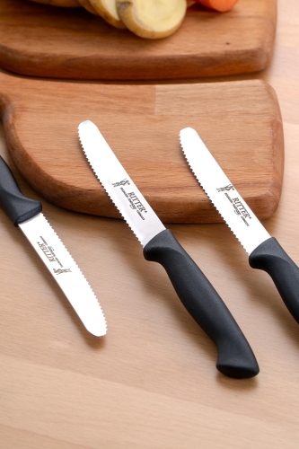 Solingen 3 Piece Serrated Vegetable And Chopping Knife - 1