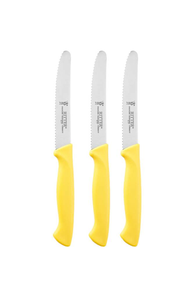 Solingen 3 Piece Serrated Vegetable And Chopping Knife - 14