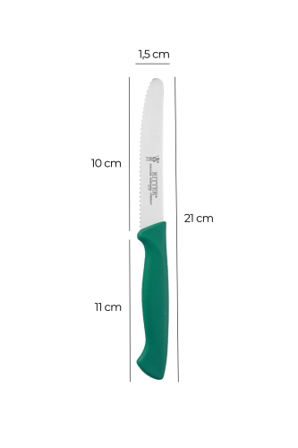 Solingen 3 Piece Serrated Vegetable And Chopping Knife - 22