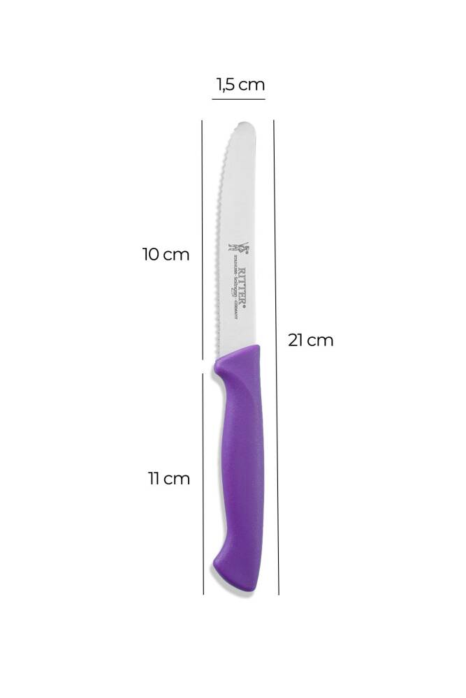 Solingen 3 Piece Serrated Vegetable And Chopping Knife - 23