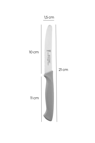 Solingen 3 Piece Serrated Vegetable And Chopping Knife - 25