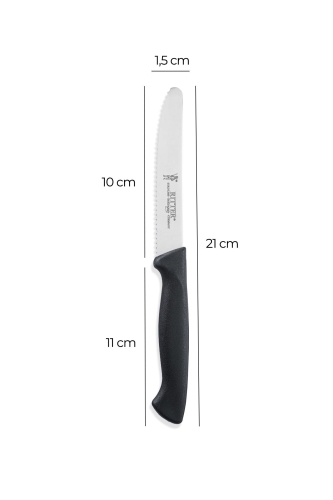 Solingen 3 Piece Serrated Vegetable And Chopping Knife - 30