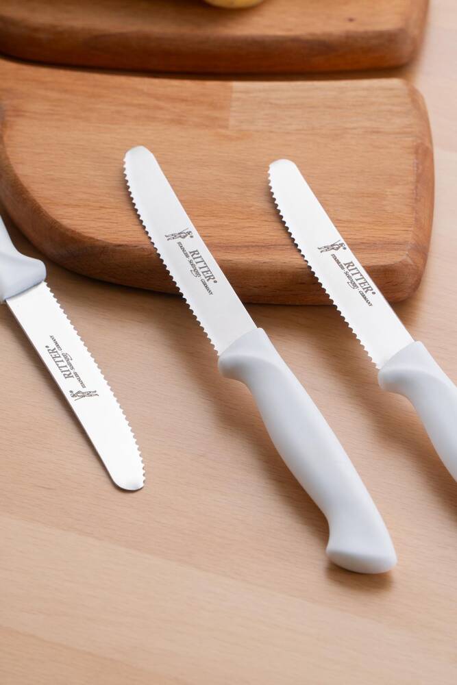 Solingen 3 Piece Serrated Vegetable And Chopping Knife - 10