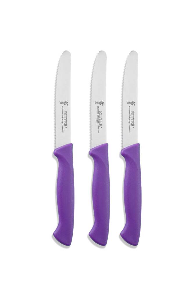 Solingen 3 Piece Serrated Vegetable And Chopping Knife - 13