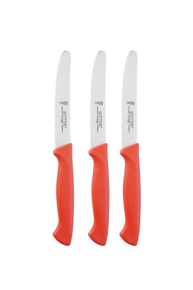 Solingen 3 Piece Serrated Vegetable And Chopping Knife - 17