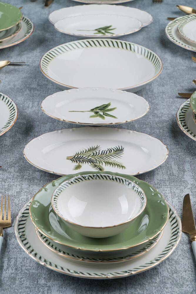 Tropical 29 Piece 6 Person Dinner Set - 2