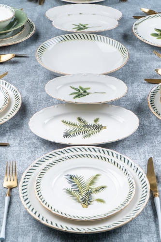 Tropical 29 Piece 6 Person Dinner Set - 4