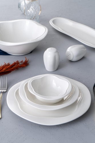 Venus 22 Piece Porcelain Dinner Set For 6 Persons - 3