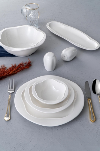 Venus 22 Piece Porcelain Dinner Set For 6 Persons - 2