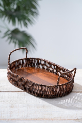 Wicker Bread Basket - 27 cm - 1