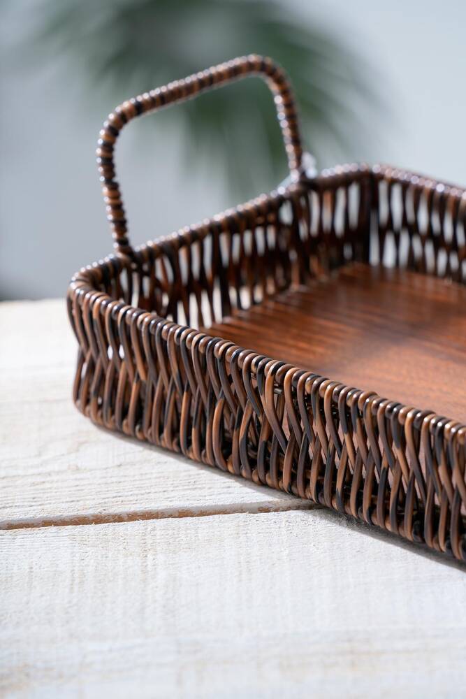 Wicker Bread Basket - 27 cm - 2