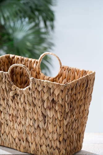 Wicker Hasır Sepet - 38 cm - 2