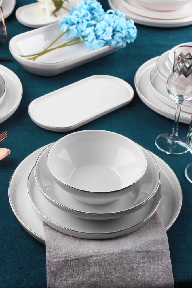 Zeren 27 Piece Dinner Set For 6 People - 2